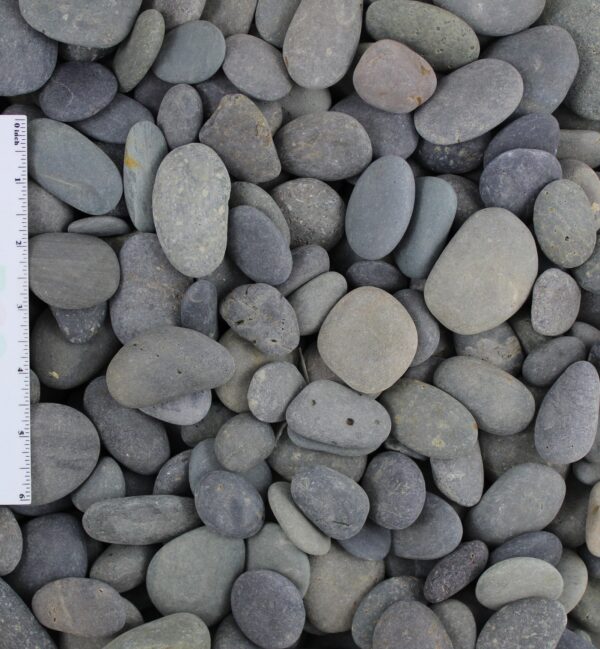 Black Mexican Beach Pebble .5-1