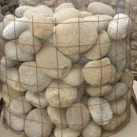 Buff Beach Pebble Pineapples