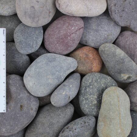 Red Mexican Beach Pebble 2"-3"