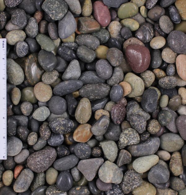 Polished La Paz Pebble five eighths to seven eighths